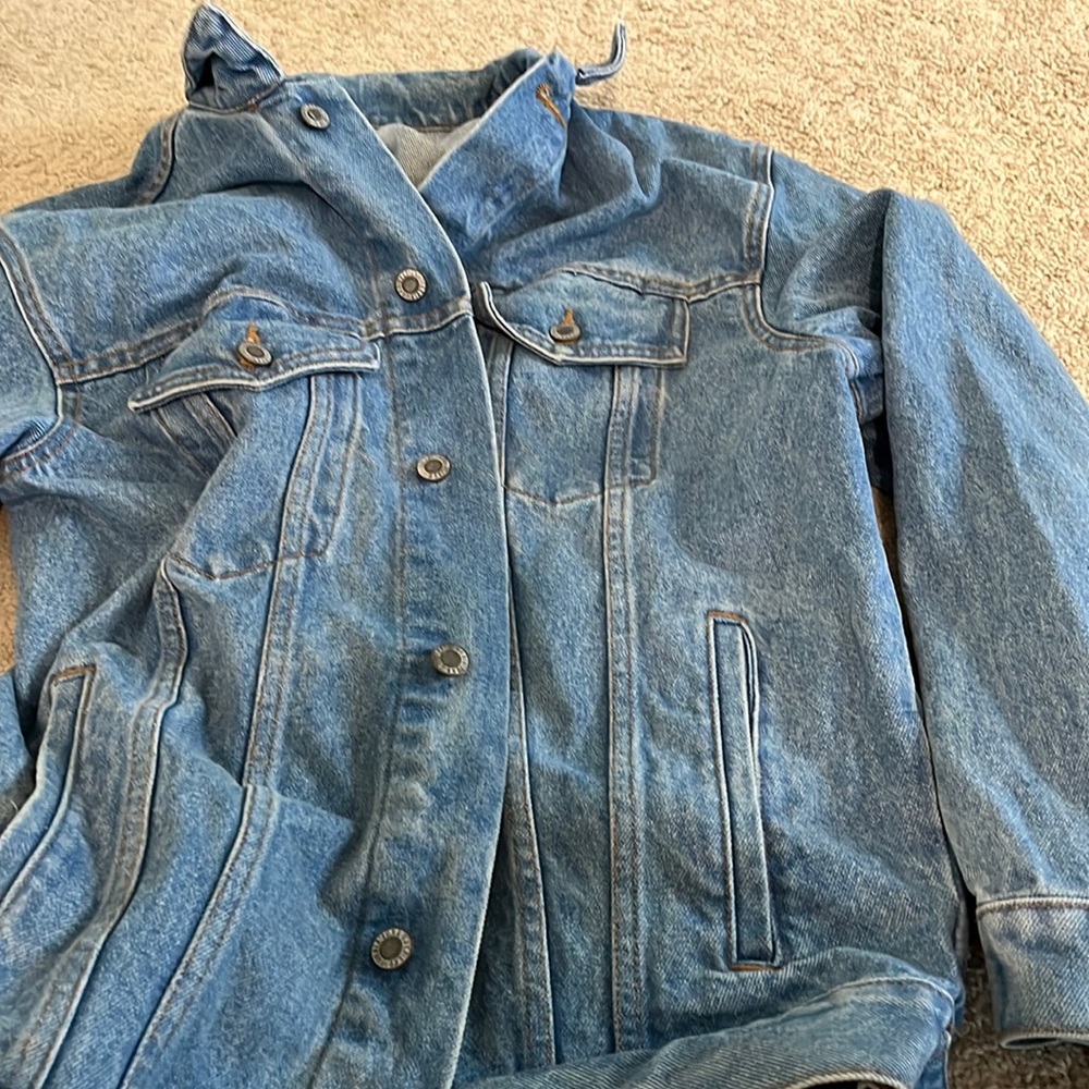 John galt - brandy heavy oversized denim jacket